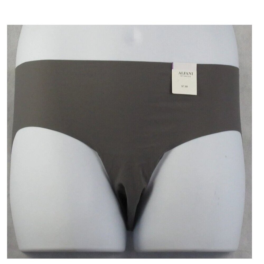 Alfani Women's Laser-Cut Hipster Panty Underwear, Tornado Gray